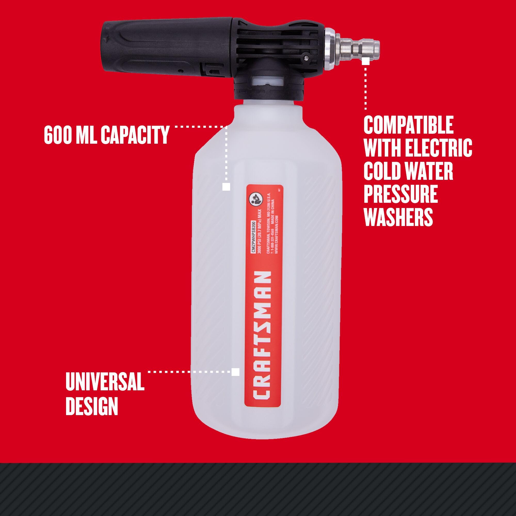 Amazon.com: CRAFTSMAN High Pressure Washer Soap Applicator
